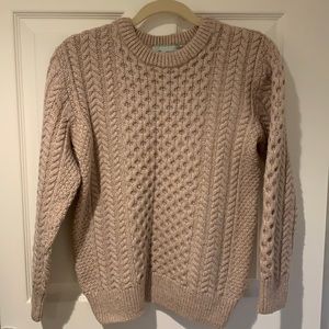 Original Aran Co. Wool Sweater